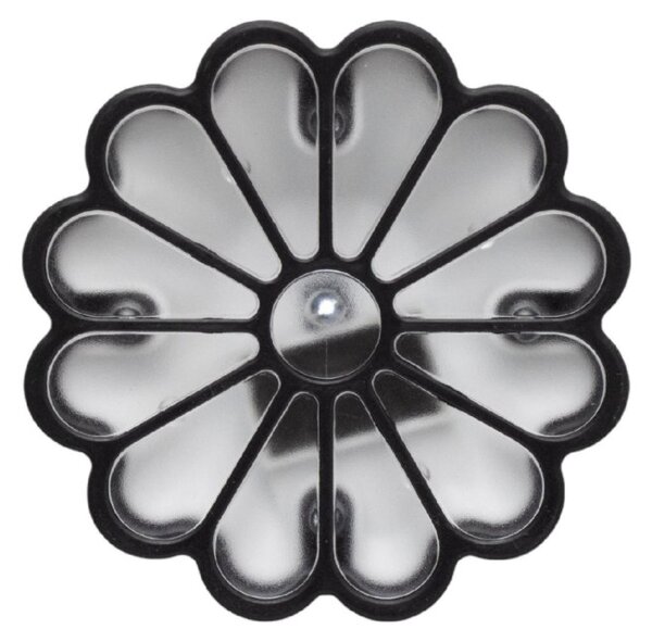 HOME MX674N napelemes kerti lámpa, tappancs, virág, 12db/display, 1db melegfehér LED, beépített akkumulátor