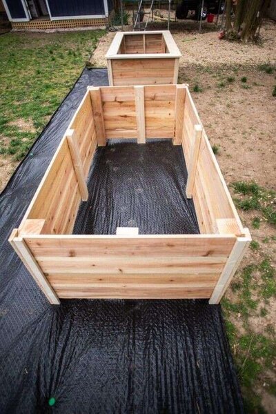 LSH Garden Box magaságyás - 200x80x60