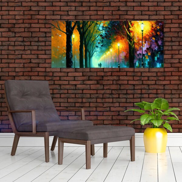 Kép - Éjszakai séta (120x50 cm)