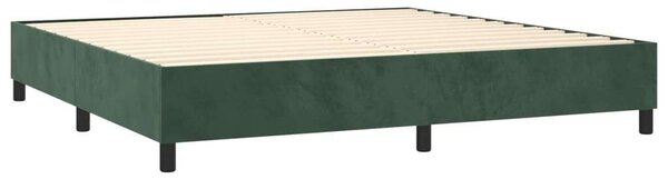VidaXL LED-es Bársony Ágy - 200x200 cm
