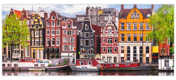 Kép - Amszterdam, táncházak (120x50 cm)