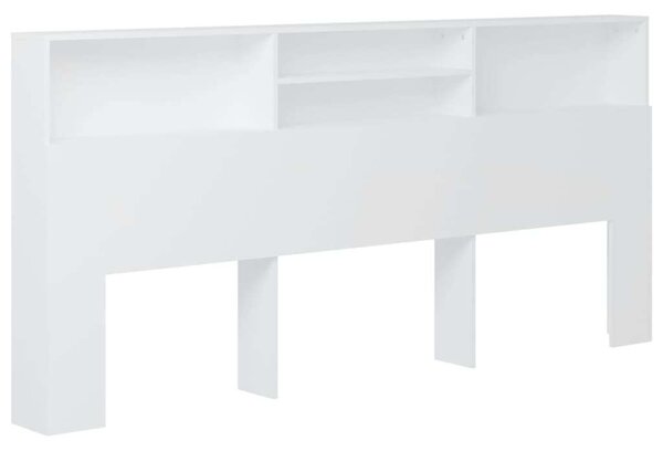 VidaXL fehér áthidaló szekrény 220 x 19 x 103,5 cm