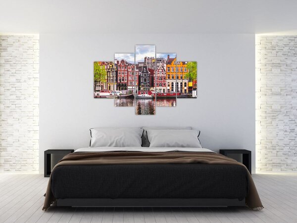Kép - Amszterdam, táncházak (150x105 cm)