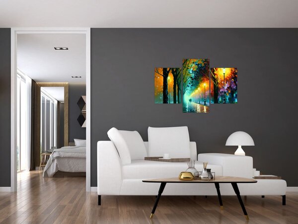 Kép - Éjszakai séta (90x60 cm)