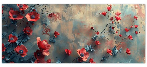 Kép - Farkas mák (120x50 cm)