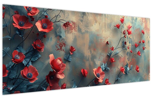 Kép - Farkas mák (120x50 cm)