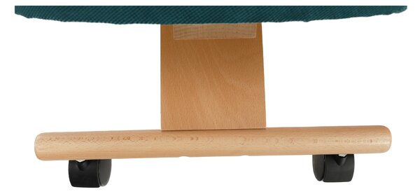 KONDELA Ergonomikus térdelőszék, kerozin/bükkfa, FLONET
