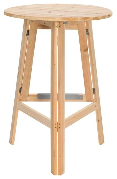 VidaXL összecsukható fenyőfa bárasztal 78 cm