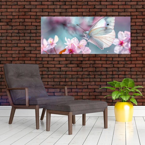 Kép - Pillangó a cseresznyefán (120x50 cm)
