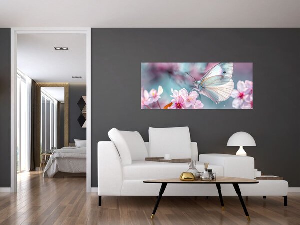 Kép - Pillangó a cseresznyefán (120x50 cm)