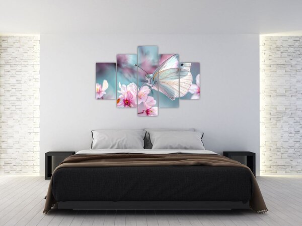 Kép - Pillangó a cseresznyefán (150x105 cm)