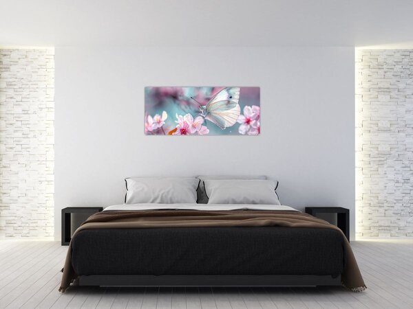 Kép - Pillangó a cseresznyefán (120x50 cm)