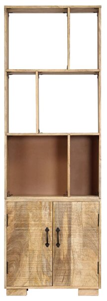 Tömör mangófa könyvespolc 60 x 35 x 180 cm