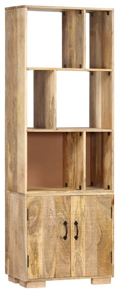 Tömör mangófa könyvespolc 60 x 35 x 180 cm