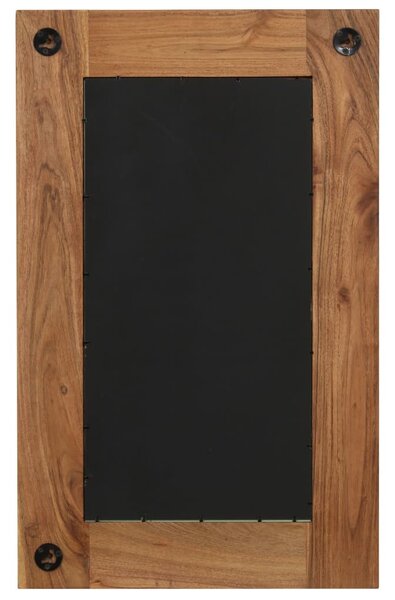 Tömör akácfa keretű tükör 50 x 80 cm