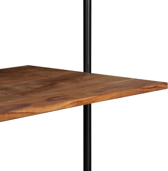 Tömör akácfa fali pult 90 x 40 x 170 cm