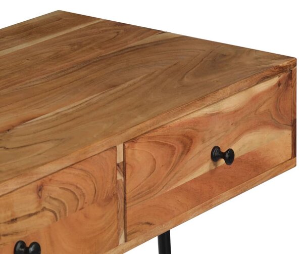 Tömör akácfa fali pult 90 x 40 x 170 cm