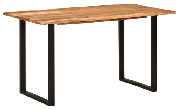 Tömör akácfa étkezőasztal 140 x 70 x 76 cm