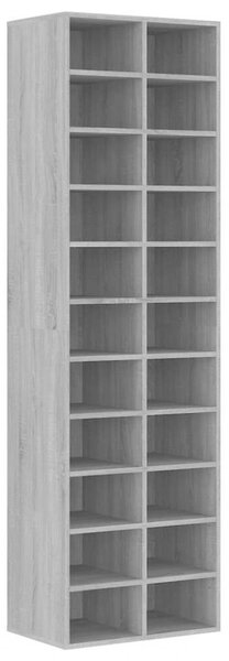 VidaXL Cipősszekrény - Fa - 22 Rekesz - 54x34x183 cm