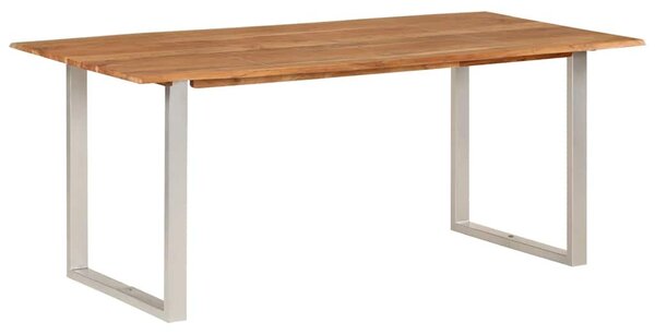 Tömör akácfa étkezőasztal 180 x 90 x 76 cm