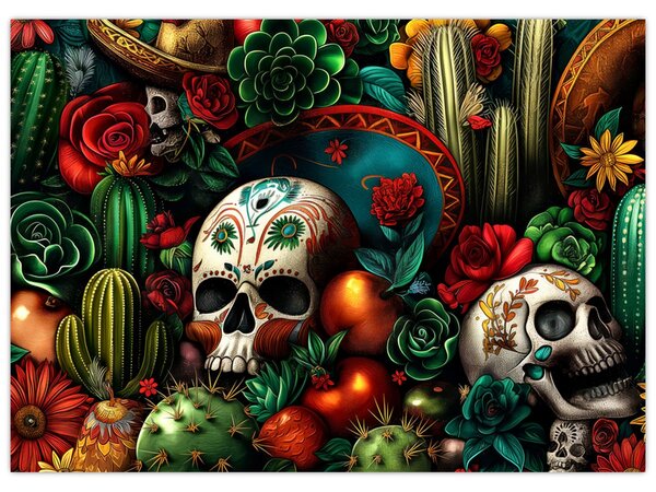 Kép - Mexikói koncepció (70x50 cm)
