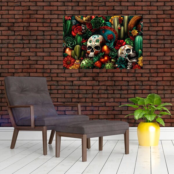 Kép - Mexikói koncepció (90x60 cm)