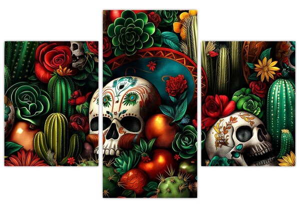 Kép - Mexikói koncepció (90x60 cm)