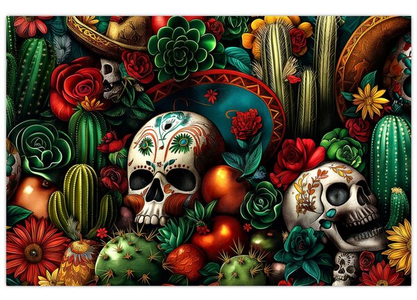 Kép - Mexikói koncepció (90x60 cm)
