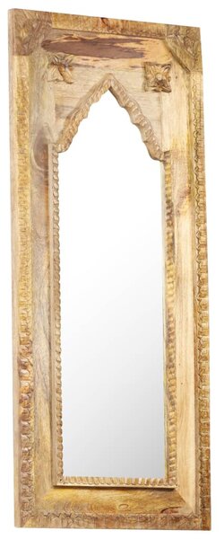 Tömör mangófa tükör 50 x 3 x 110 cm