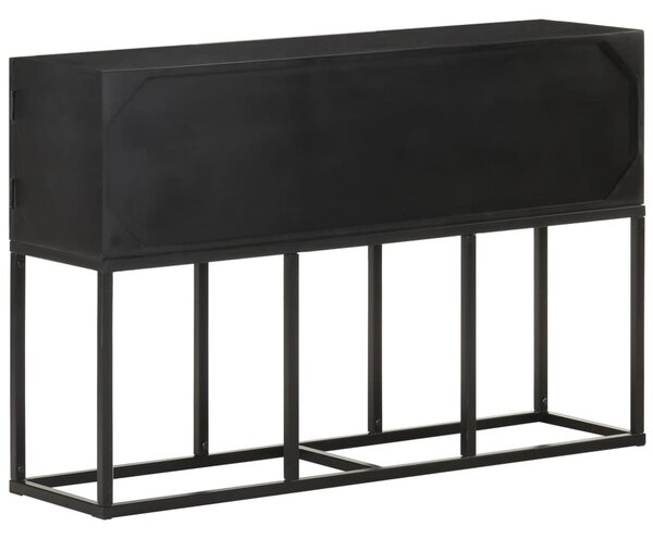 Tömör mangófa tálalószekrény 115 x 30 x 76 cm