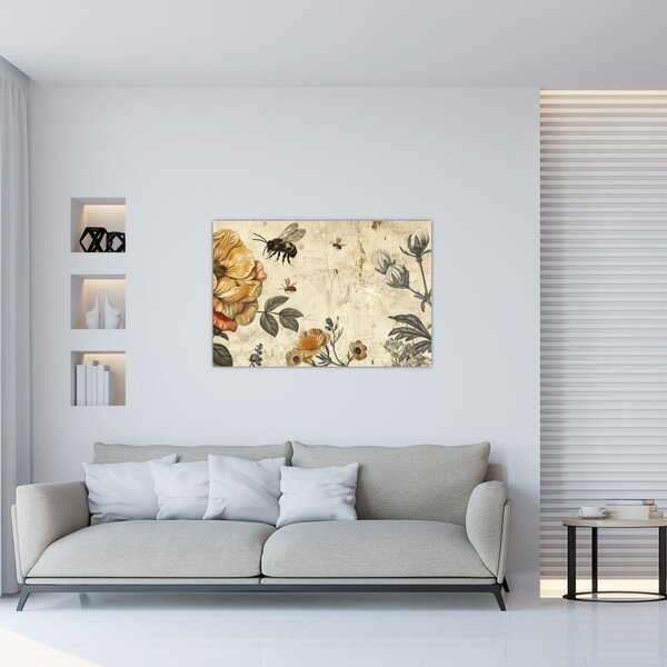 Kép - Méh rét (90x60 cm)