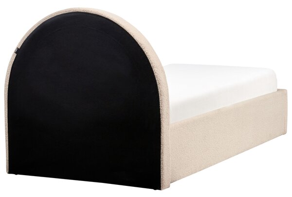 Gyerekágy tárolóval ANET Buklé Bézs 90 x 200 cm
