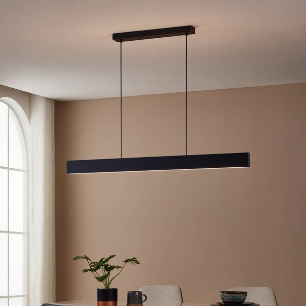 EGLO connect LED-es függesztett lámpa Andreas-Z, fekete, acél, dimmelhető, Fekete, Nappali / Étkező, fém, Modern