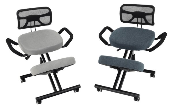 Ergonomikus irodai fotel Rumun (szürke + fekete)