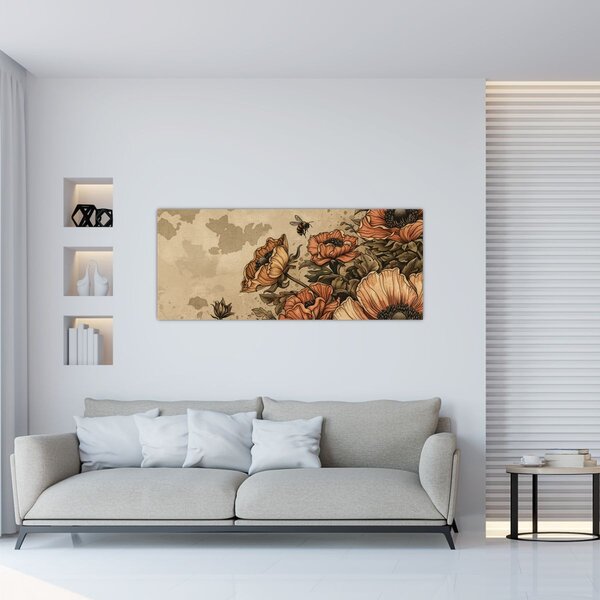Kép - Méhecske rét II. (120x50 cm)