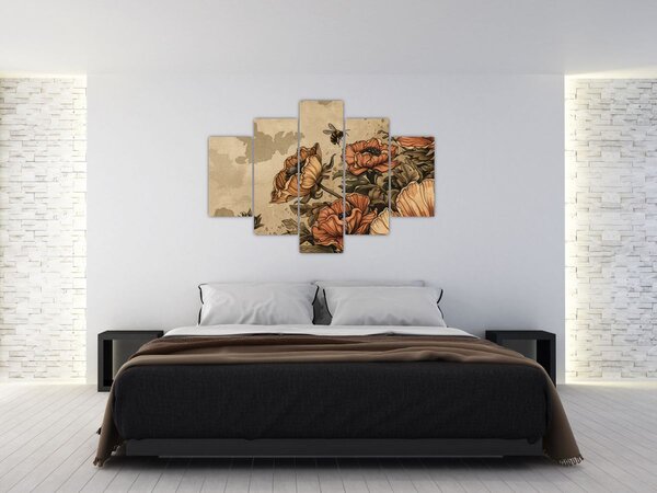Kép - Méhecske rét II. (150x105 cm)