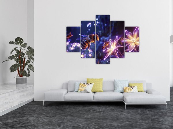 Kép - Méhecske rét III. (150x105 cm)