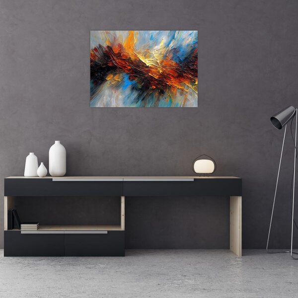 Kép - Színes textúra (70x50 cm)