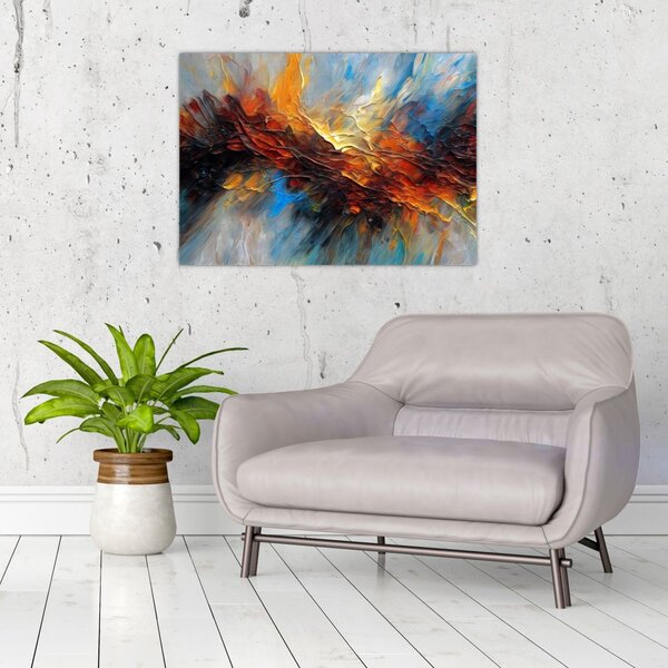 Kép - Színes textúra (70x50 cm)