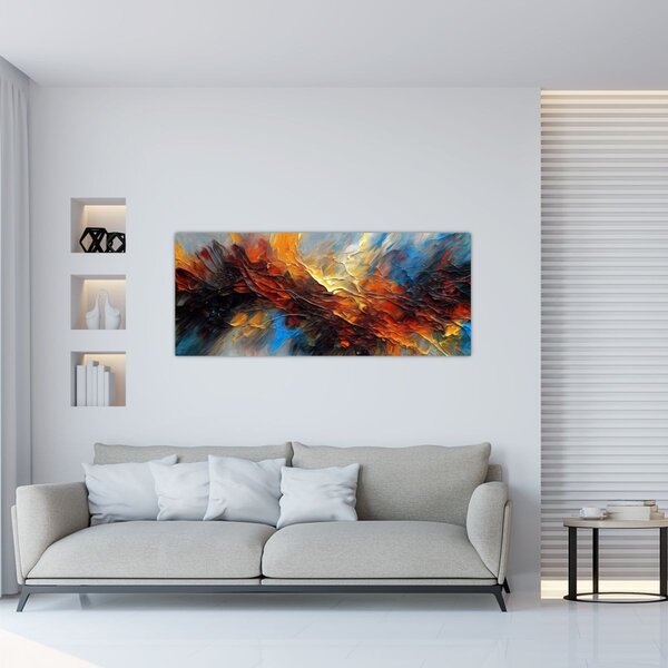 Kép - Színes textúra (120x50 cm)