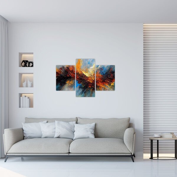 Kép - Színes textúra (90x60 cm)