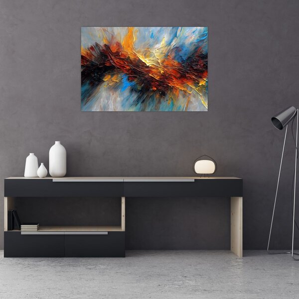 Kép - Színes textúra (90x60 cm)