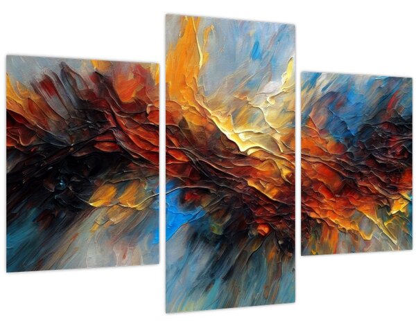 Kép - Színes textúra (90x60 cm)