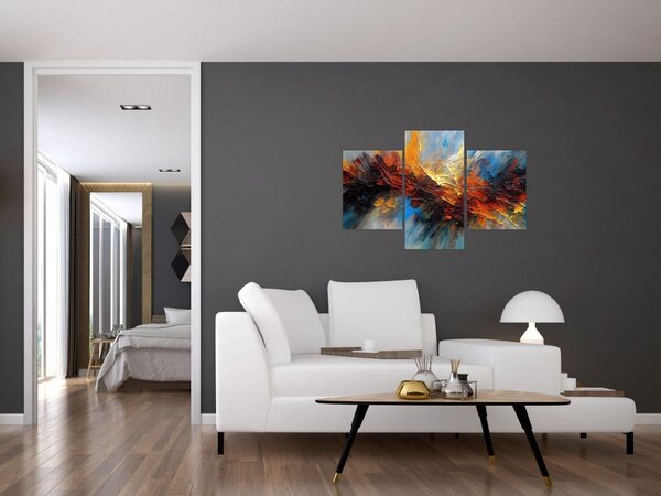 Kép - Színes textúra (90x60 cm)