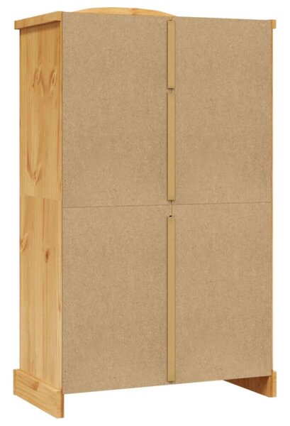 Corona Fenyőfa Ruhásszekrény - 2 Ajtós - 170cm