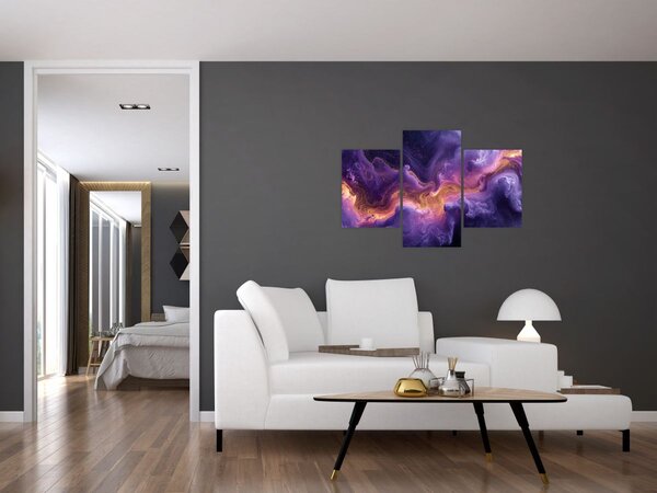 Kép - Bíbor köd (90x60 cm)