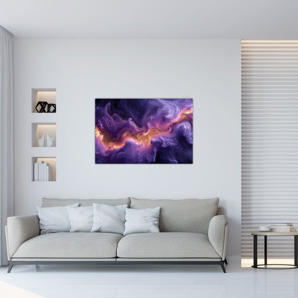 Kép - Bíbor köd (90x60 cm)