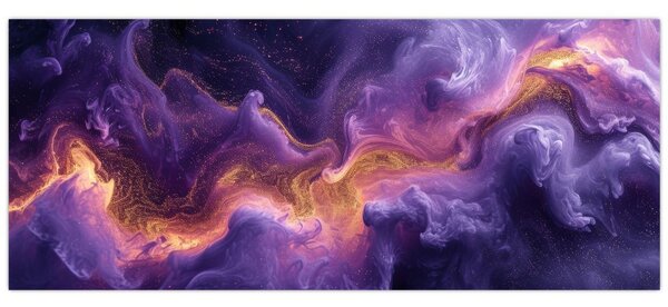 Kép - Bíbor köd (120x50 cm)
