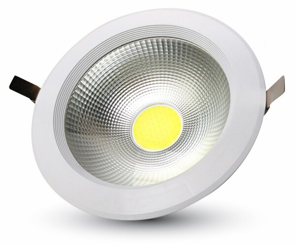 Beépíthető fehér kör LED lámpa 10W magas fényerősséggel