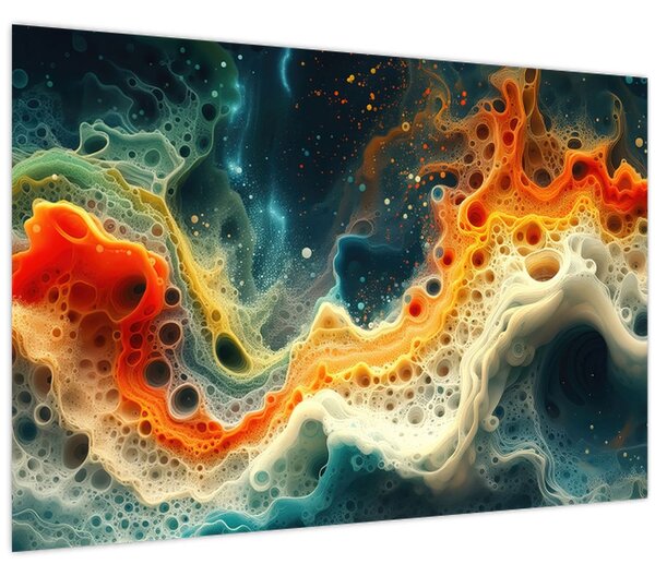 Kép - Modern absztrakció (90x60 cm)